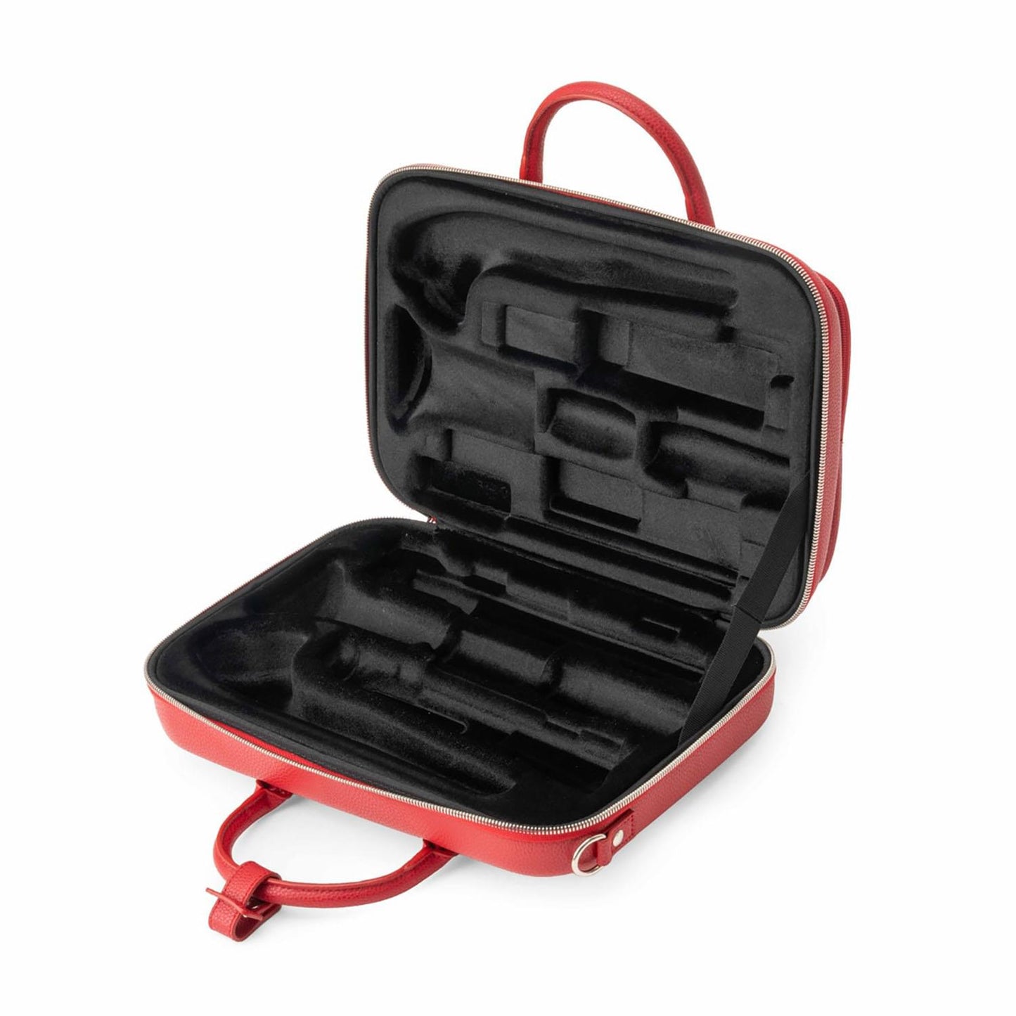 Protec Rumi PRO PAC Case - Red - Interior View