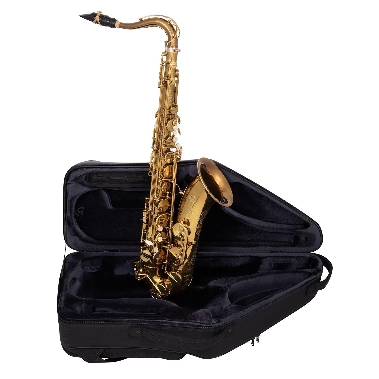 Selmer Paris Limited Edition NYC Signature Tenor Saxophone Saxophone Sitting on top of case