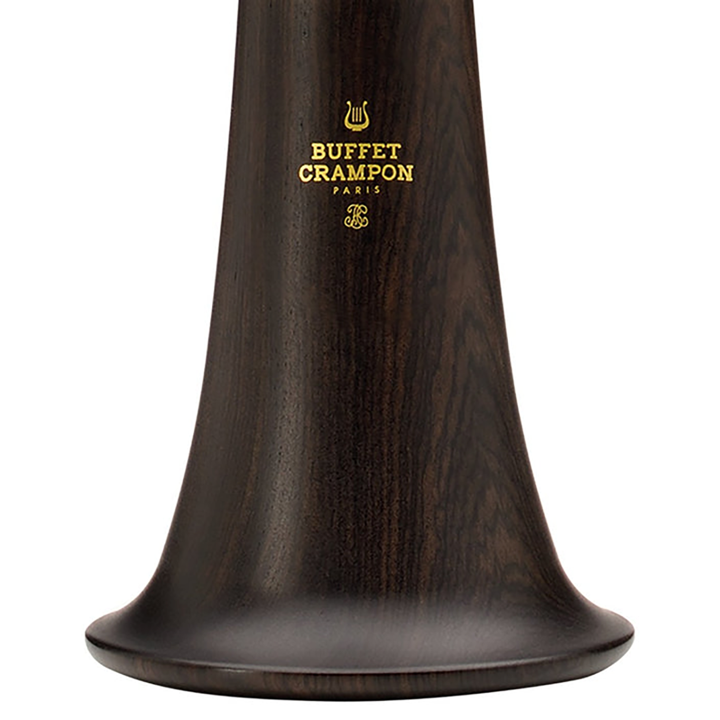 Buffet Crampon E12F - Bell close up with Buffet Logo