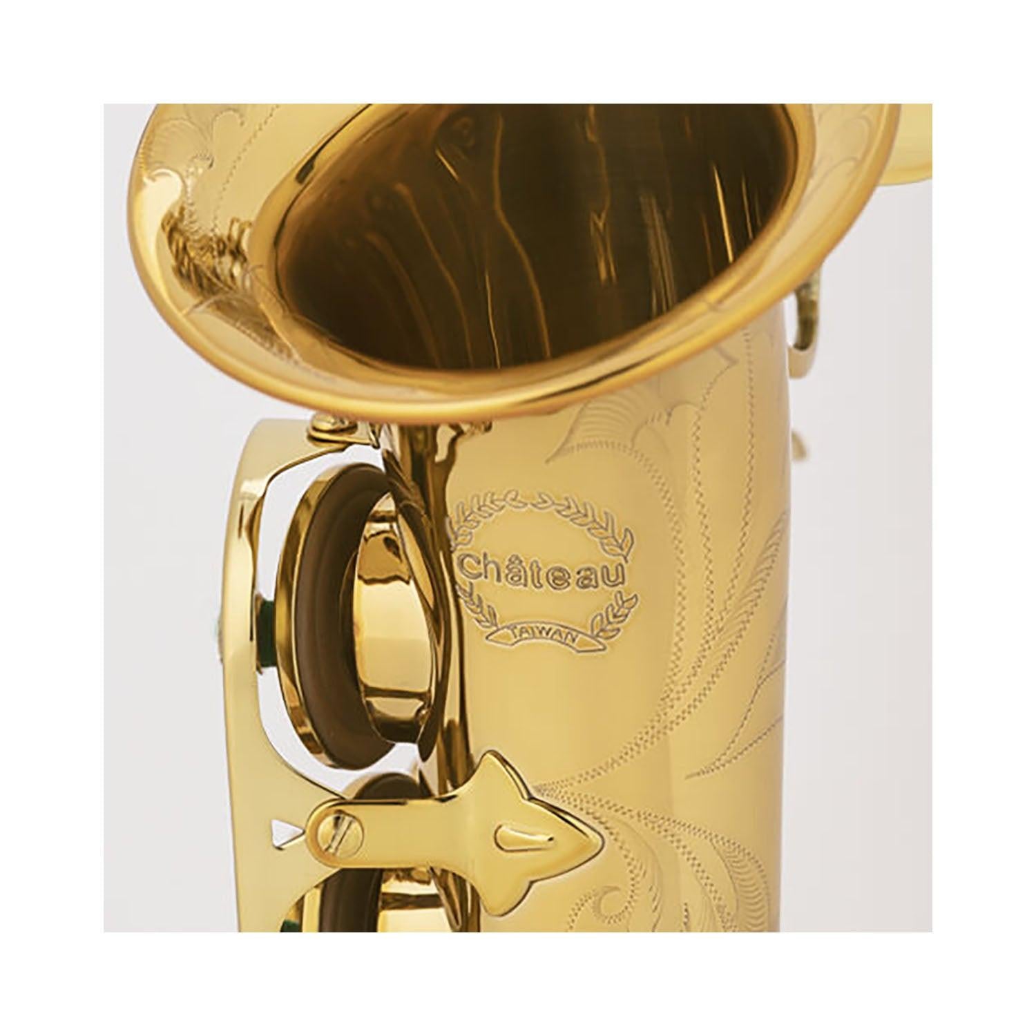 Chateau CCS-80GL Curved Soprano Sax Bell Closeup