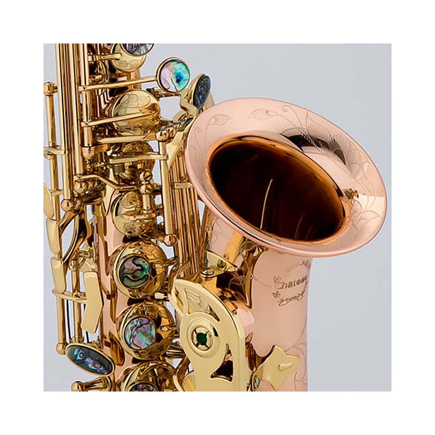 Chateau CCS-90L Curved Soprano Saxophone Bell Closeup