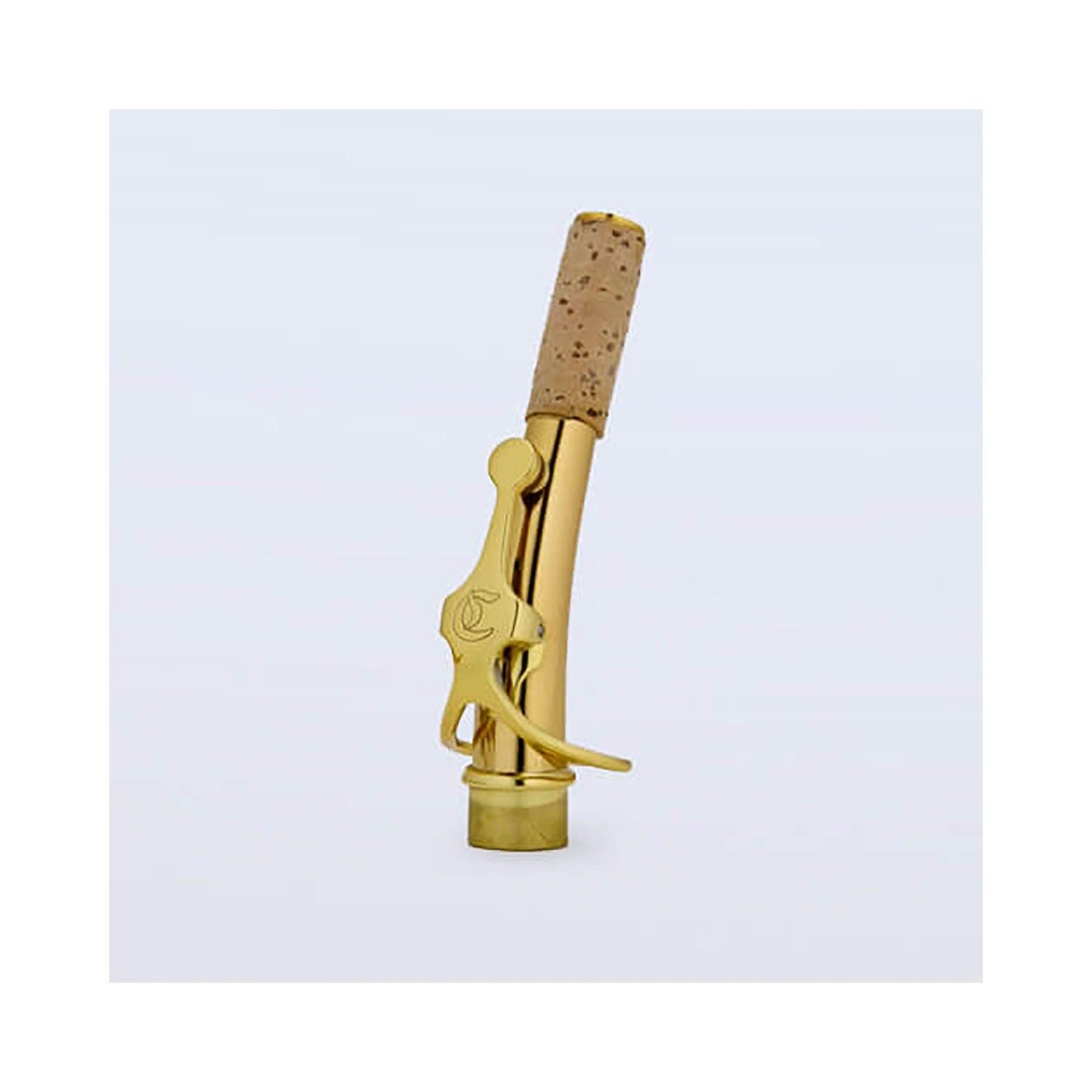 Chateau straight soprano saxophone css-80gl Neck Closeup