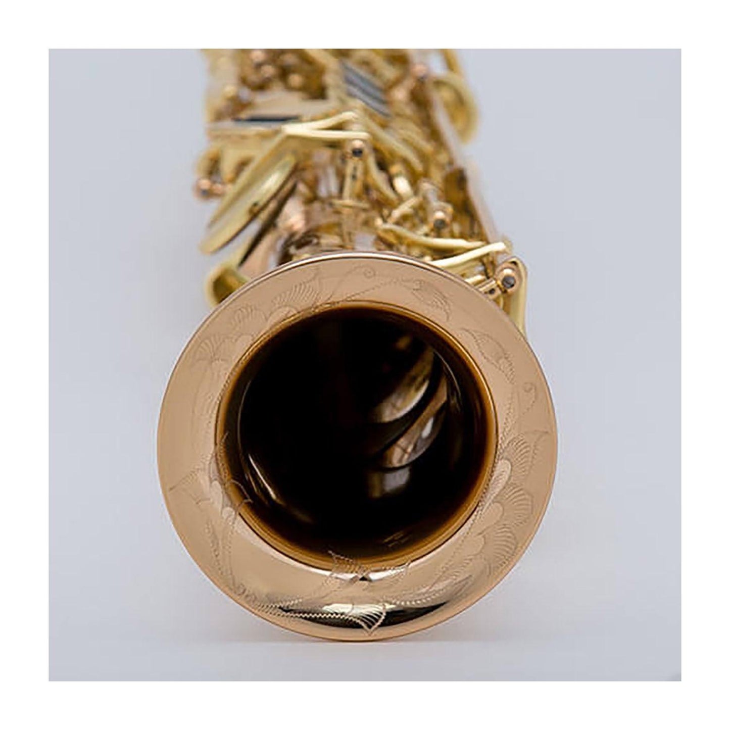 Chateau Straight Soprano Saxophone CSS-90L Bell End View