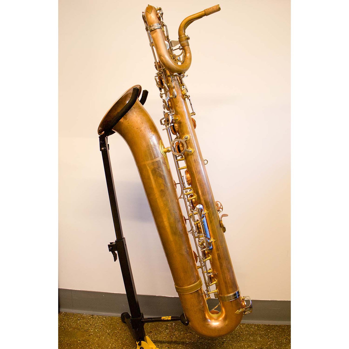 JL Woodwinds Baritone Saxophone Back View