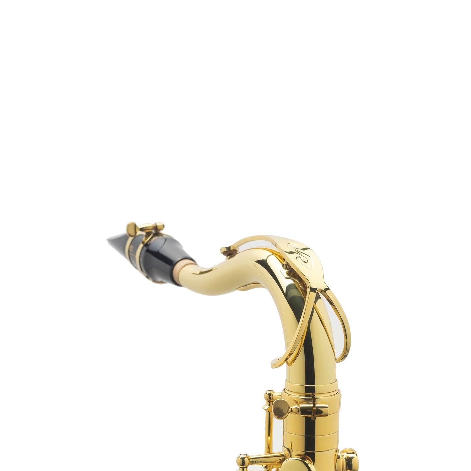 Selmer Axos Tenor Saxophone neck close up
