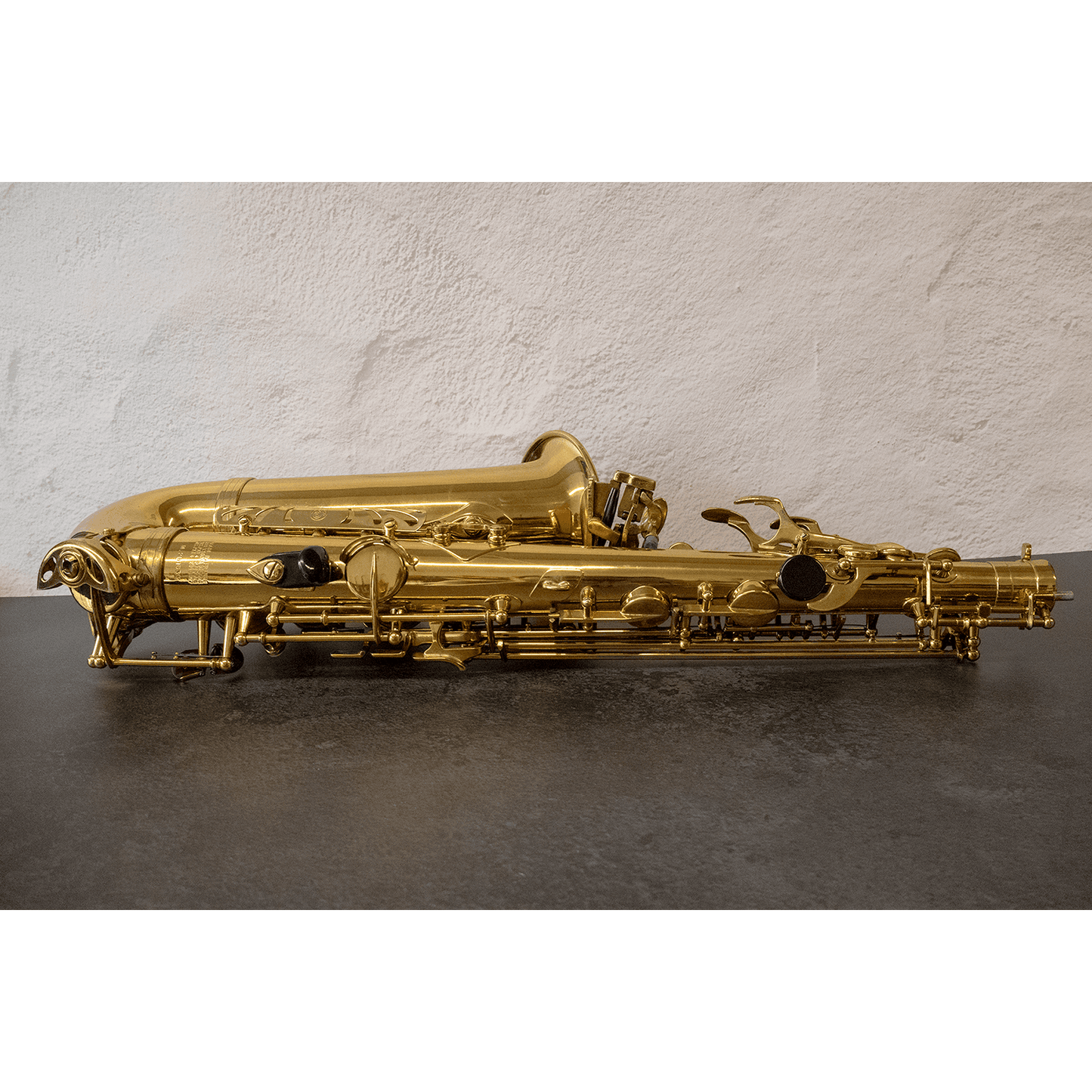 Selmer Paris Mark VII - full view - back - on side - right facing 