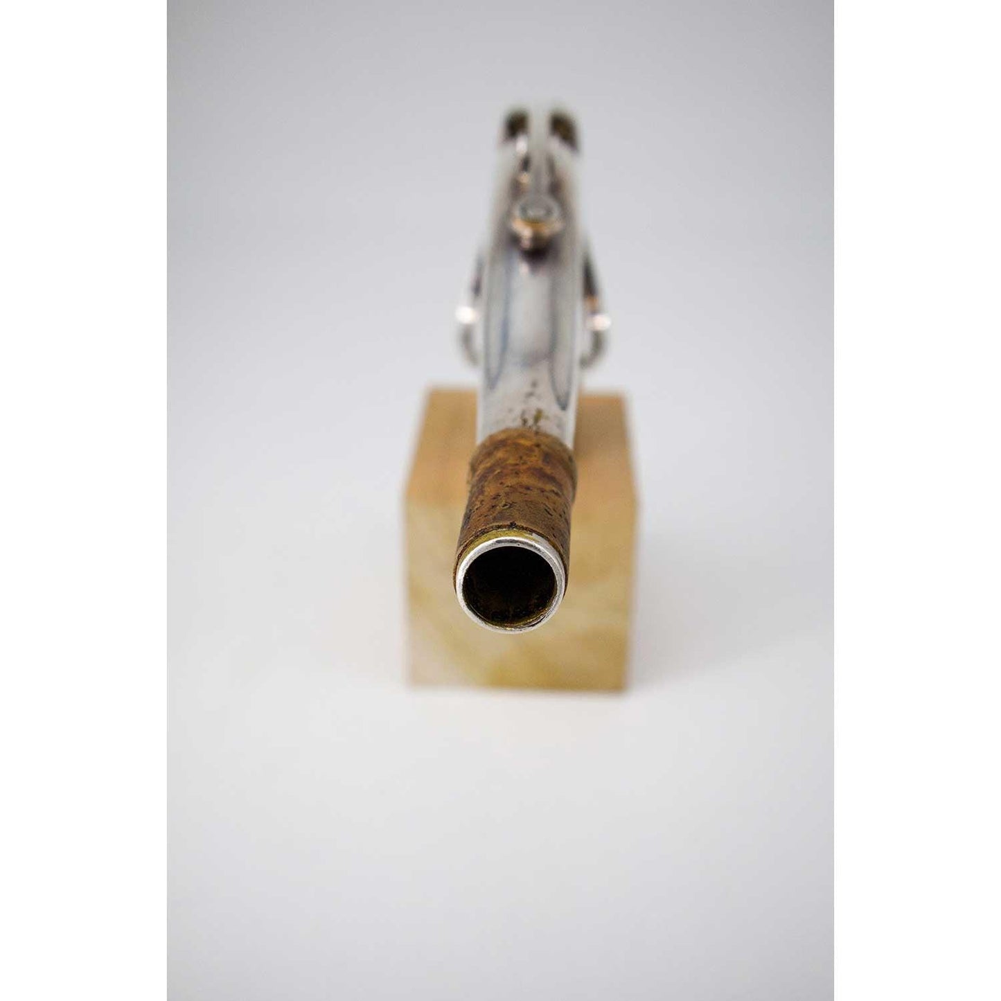 Selmer Mark VII Silver Plated Tenor Saxophone Pre-Owned Mouthpiece side of Neck