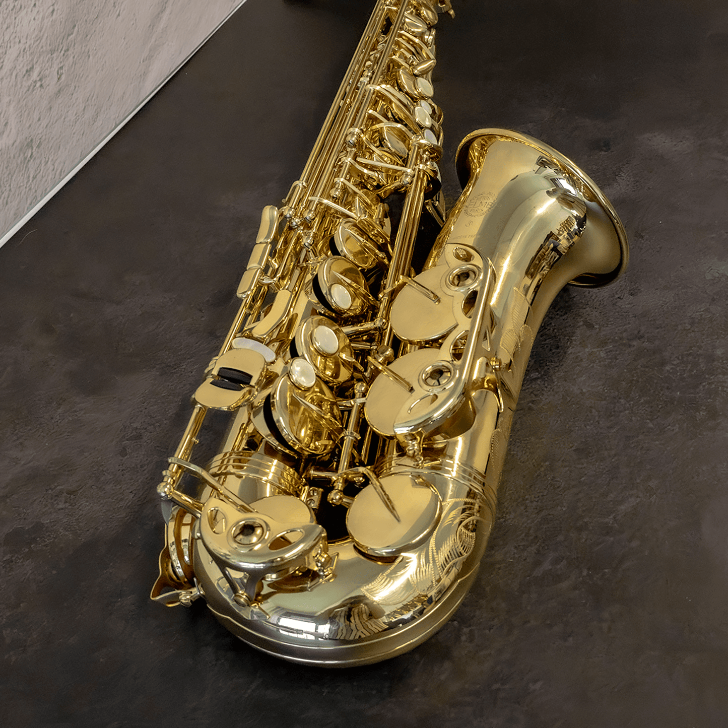 Selmer Series III Alto- Bow View and Right Hand Key Work 