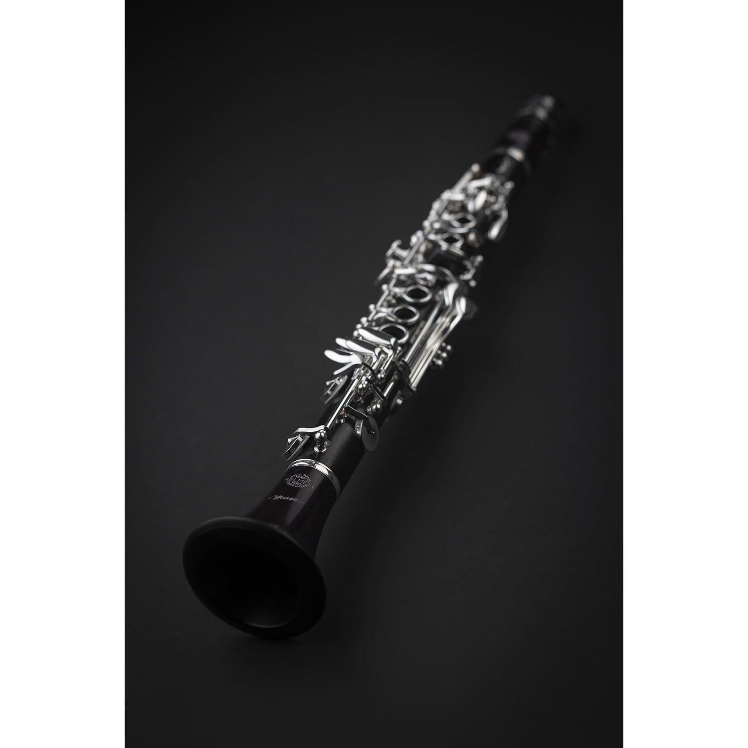 Selmer Muse Eb Clarinet laid down view from bottom