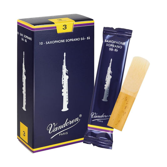 Vandoren Traditional Soprano Saxophone Reeds