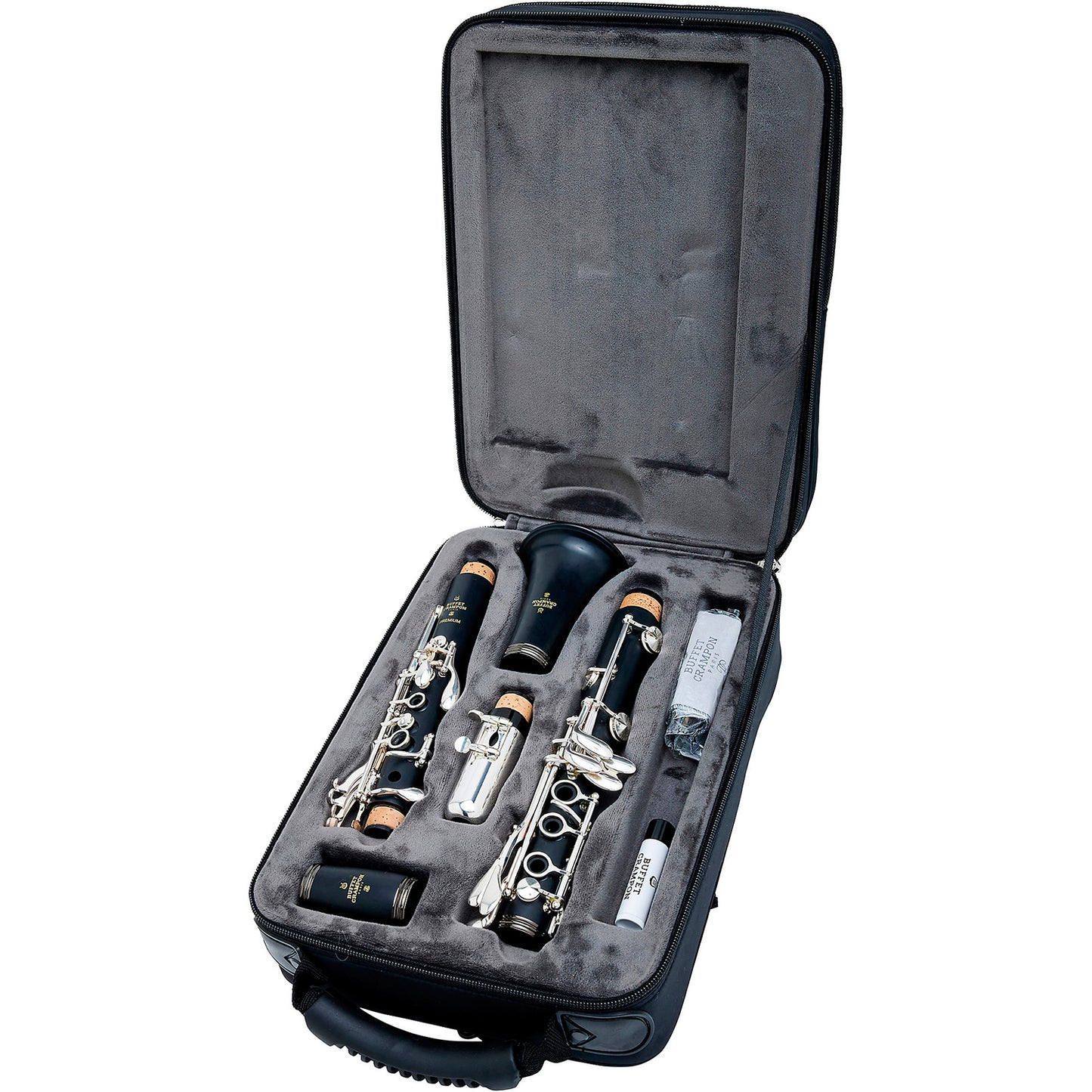 Buffet Crampon Premium Student Bb Clarinet - Opened case full view