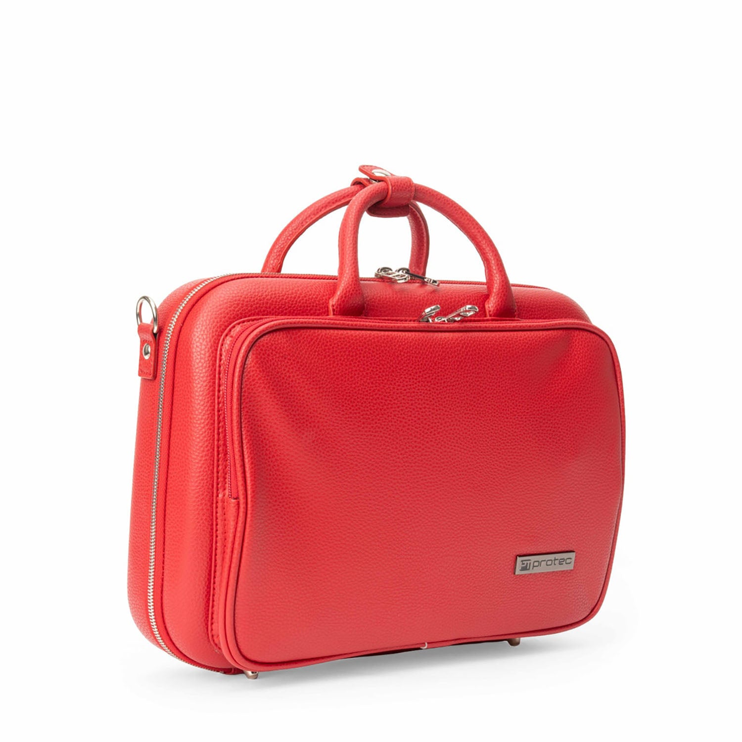 Protec Rumi PRO PAC Case - Red - Front Left Skew