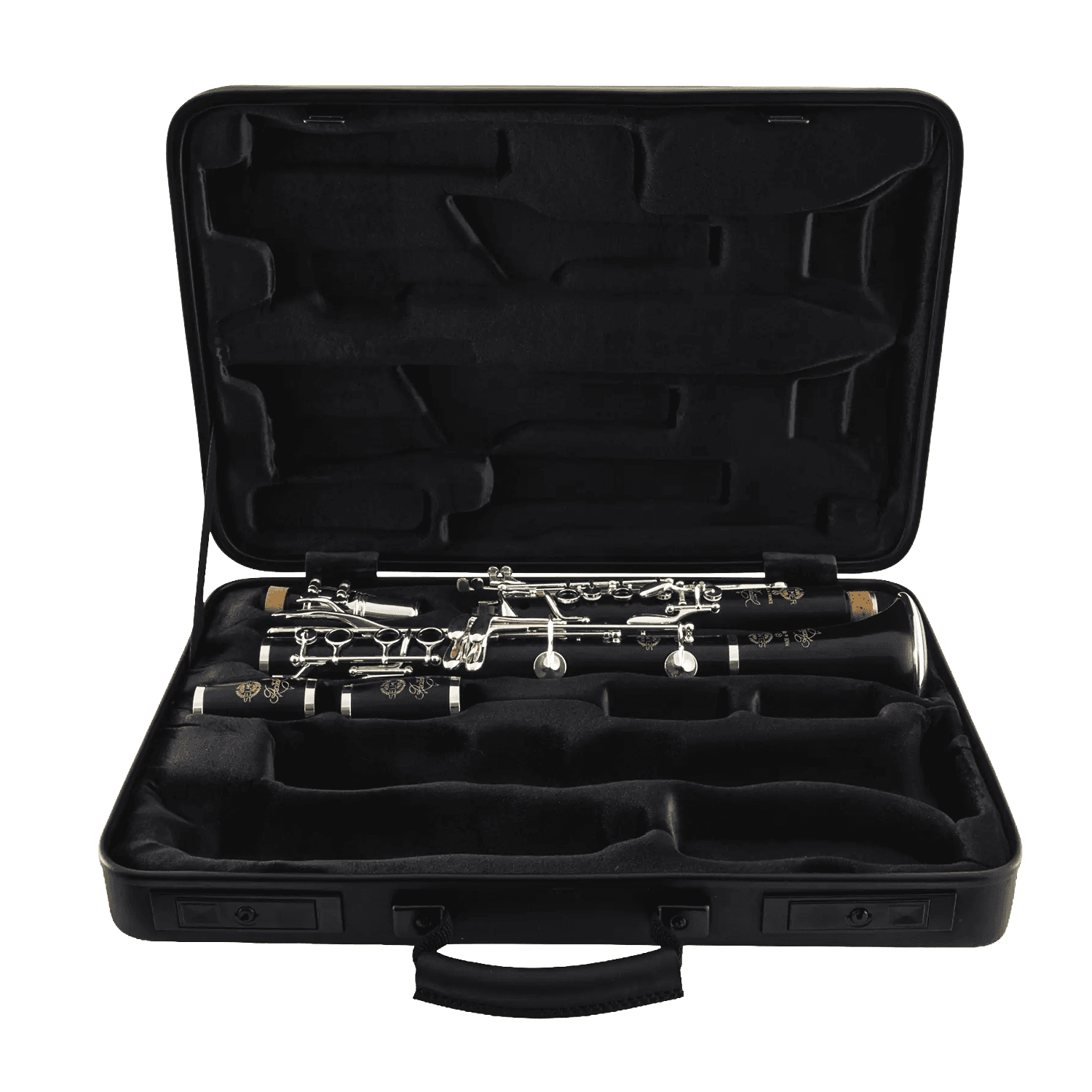 Selmer Paris Recital A Clarinet - in double case full view 
