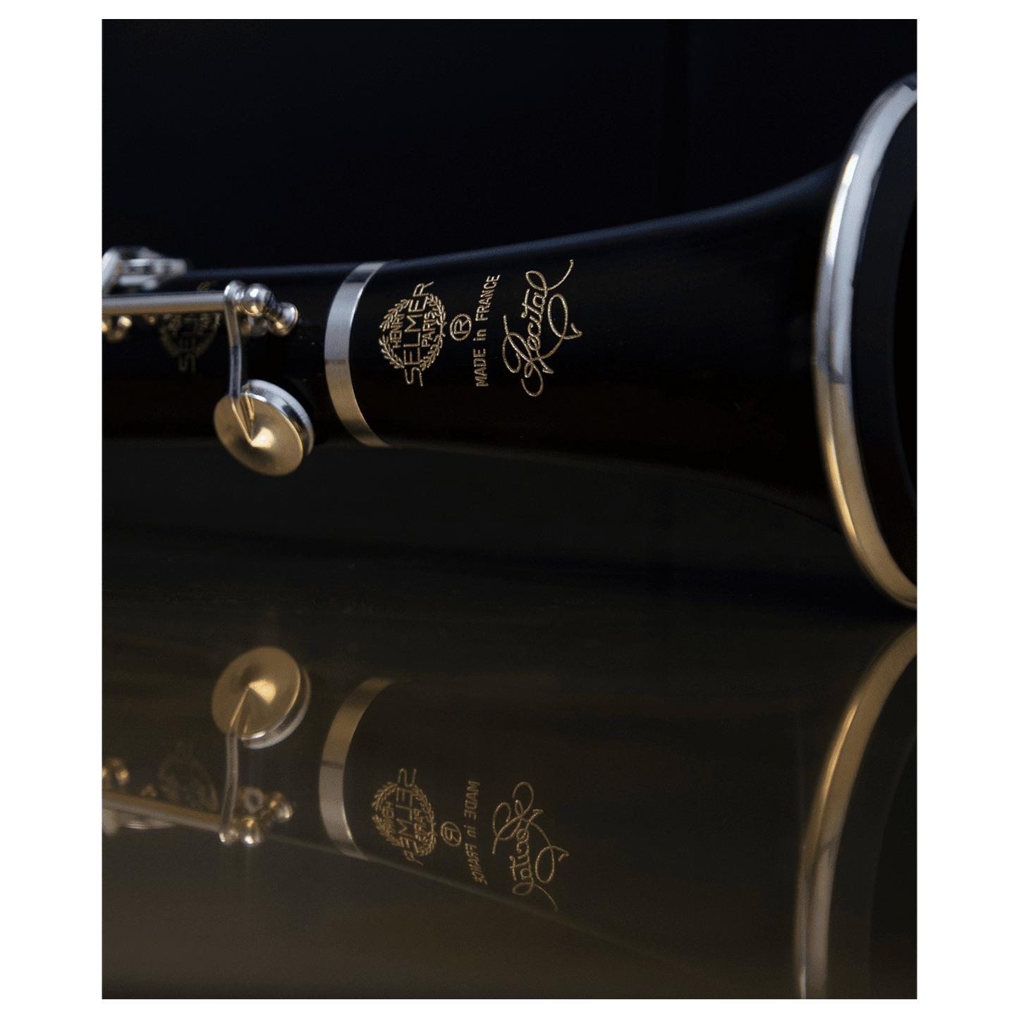Selmer Paris Recital A Clarinet - bell close up on side