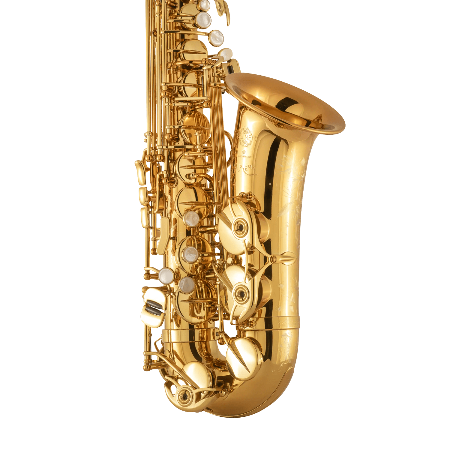 Selmer Paris Supreme Alto Sax - Right Hand keys close up