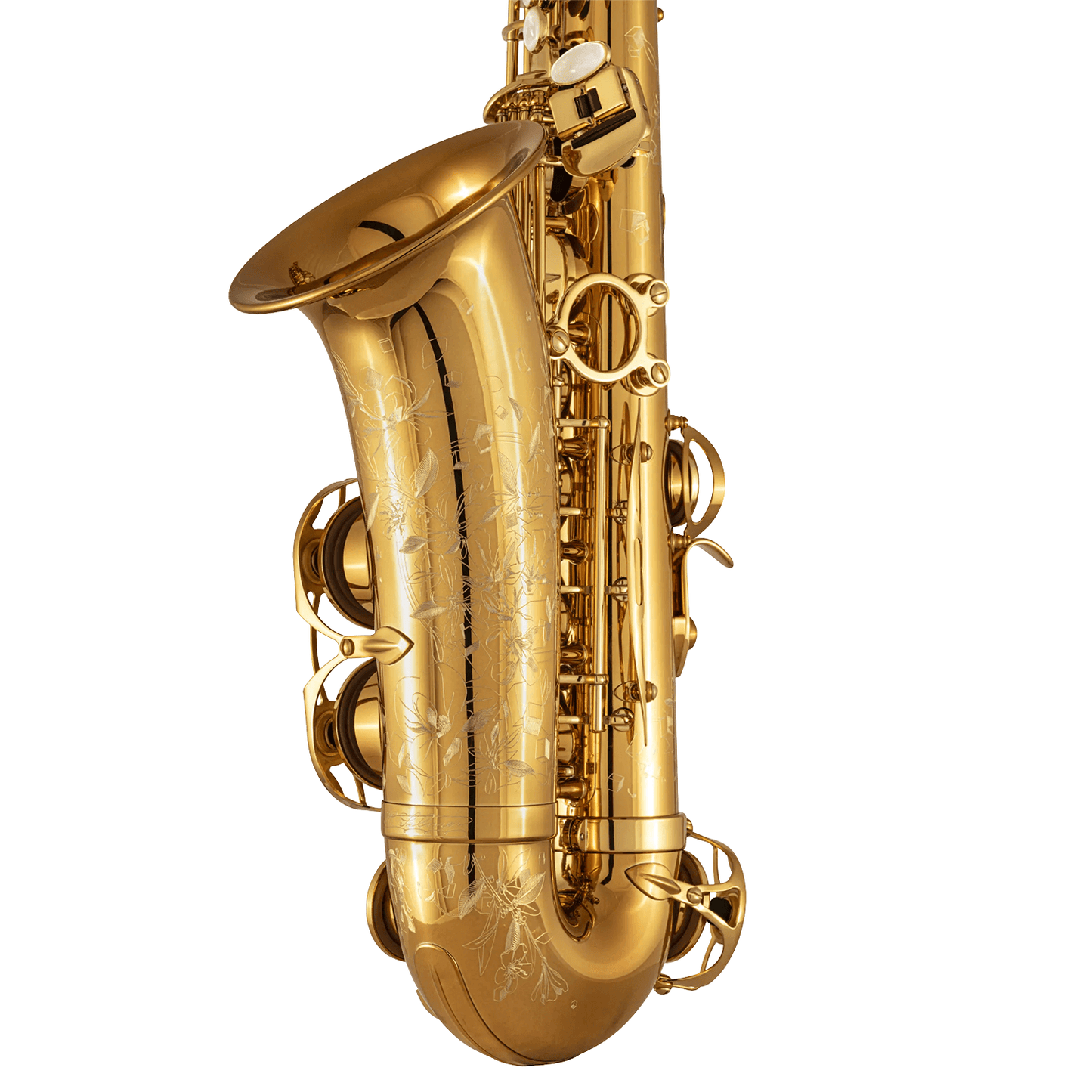 Selmer Paris Supreme Alto Sax - Bell engraving close up