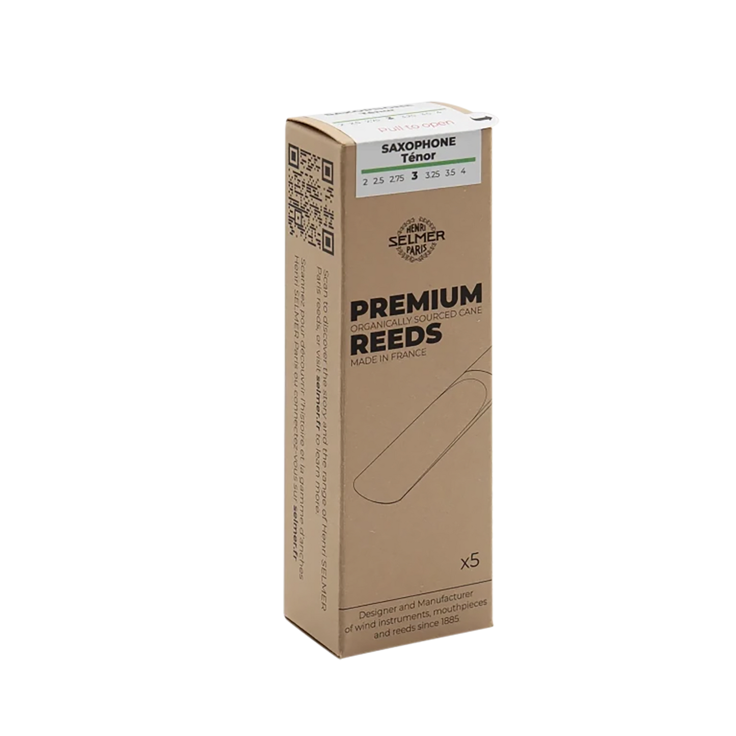 Selmer Paris Premium Tenor Saxophone Reeds