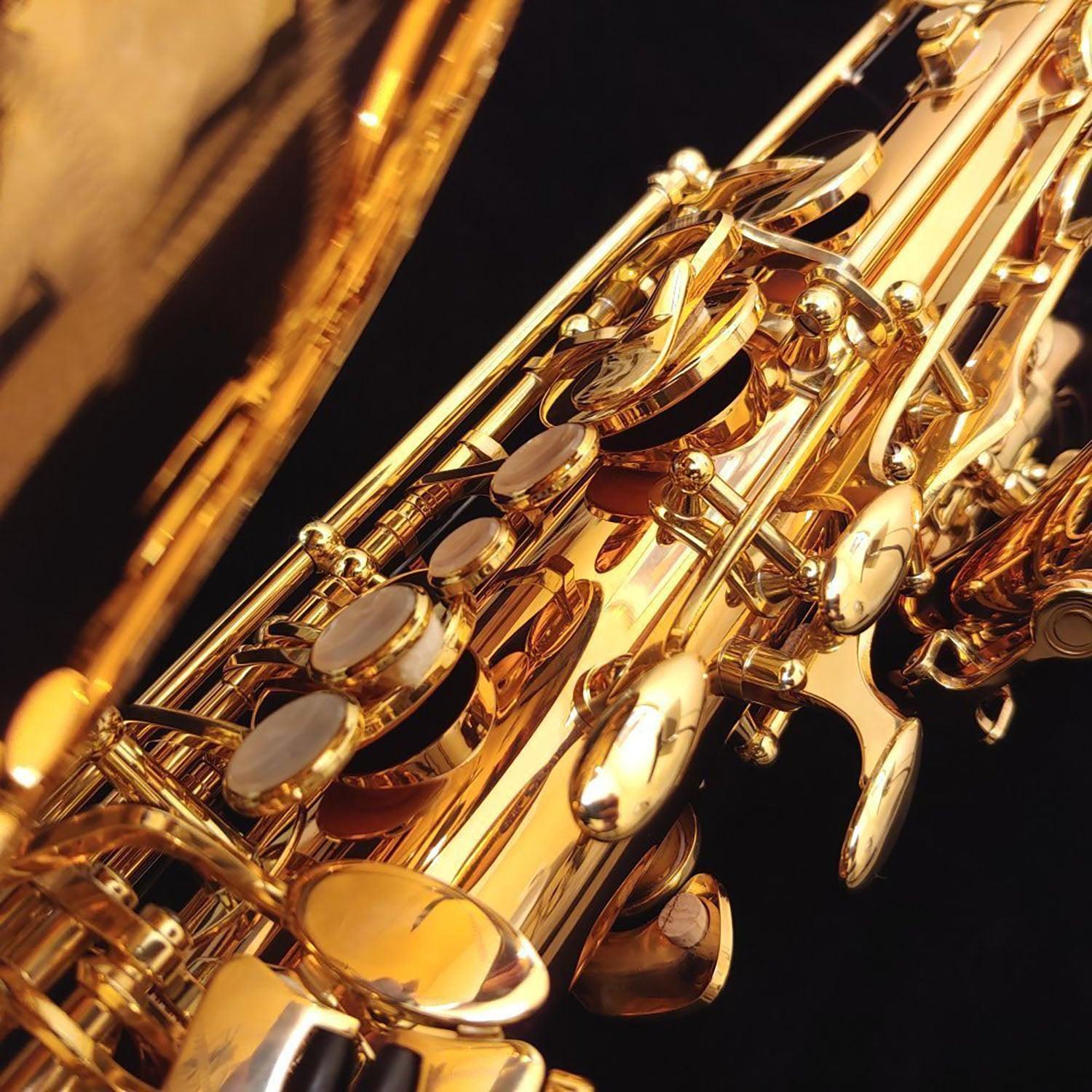 Yanagisawa BWO2 Bari Sax Left Hand Keys Closeup