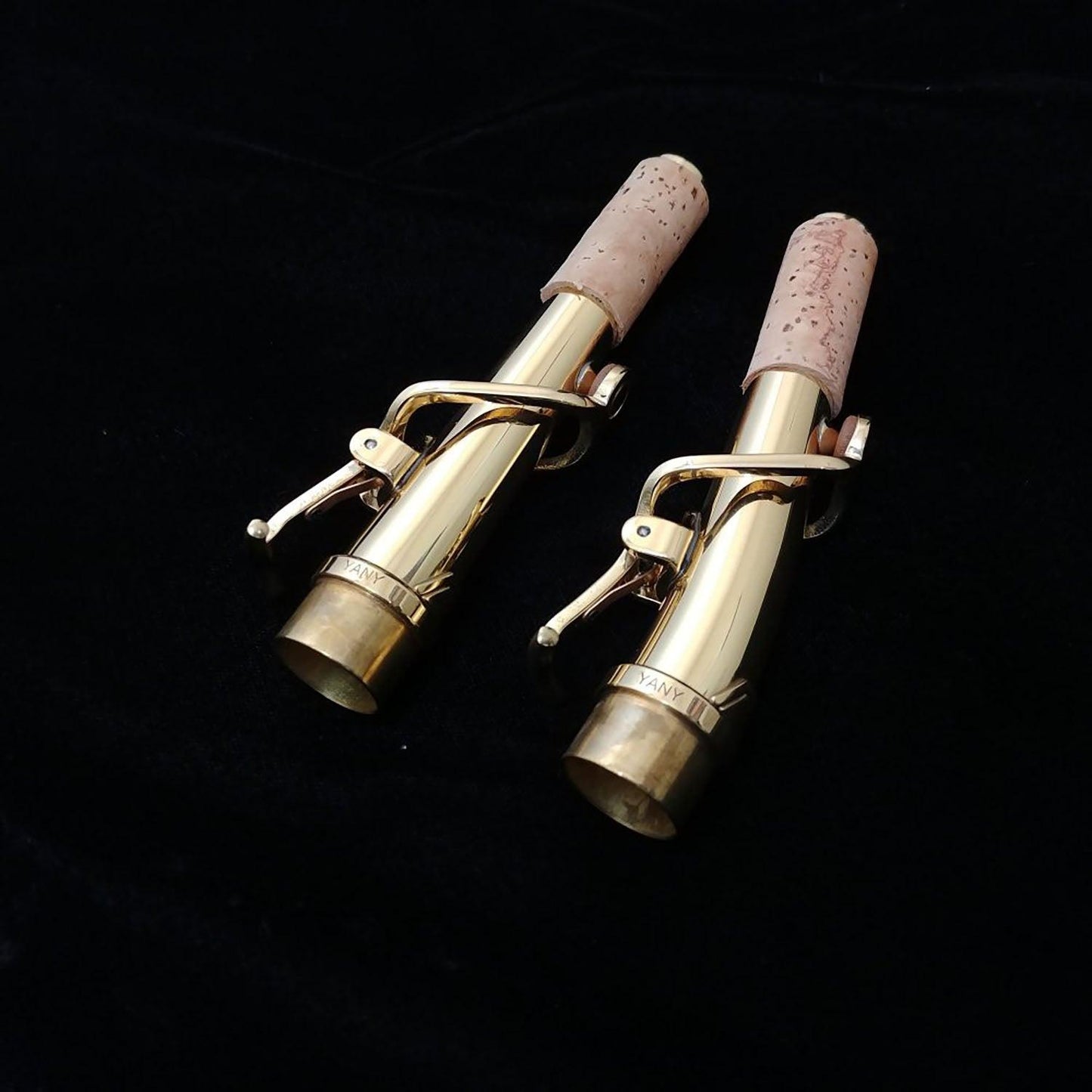 Yanagisawa SWO10 Soprano Sax Straight and Curved Neck Comparison Closeup