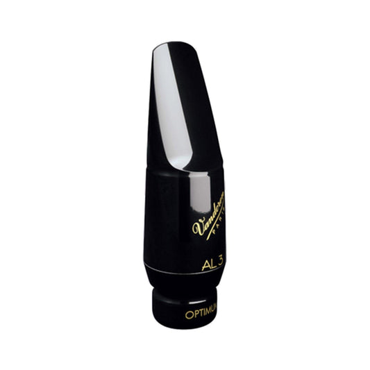 Vandoren Optimum alto sax mouthpiece against white background