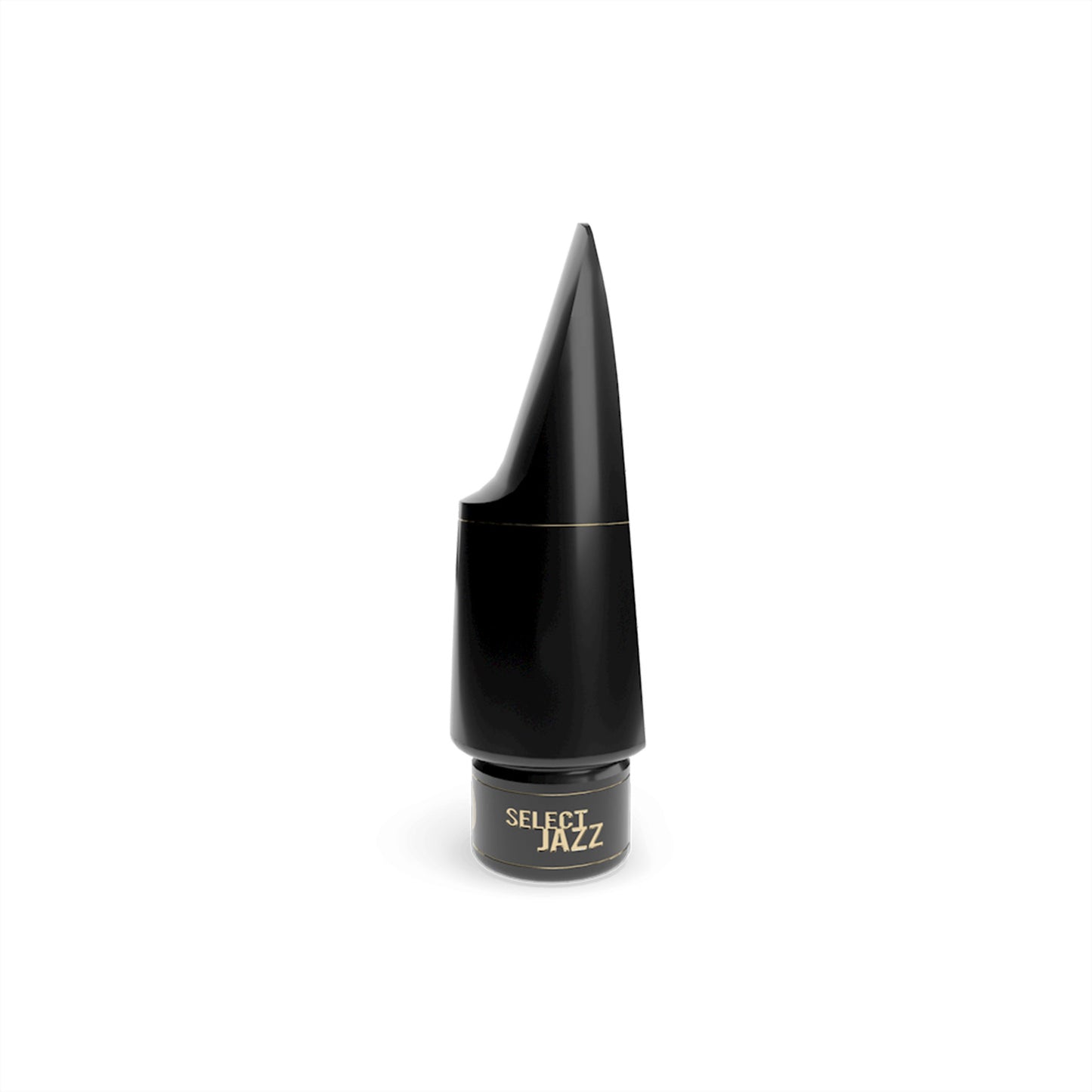 Side view of D'addario Select Jazz alto sax mouthpiece